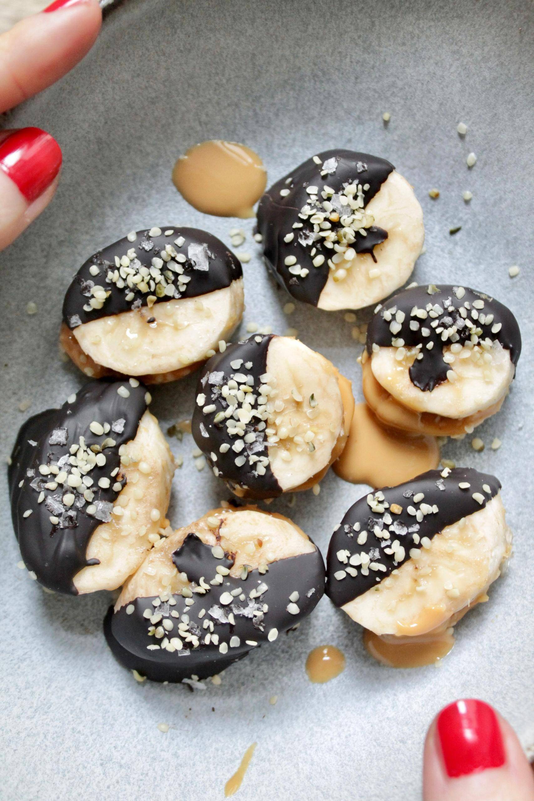 Bananen Erdnussbutter Sandwiches, image size:1200x1200