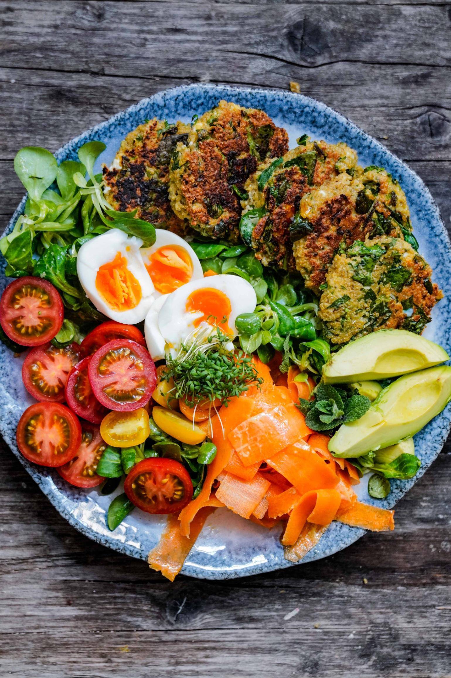 QuinoaFeta Patties Rezept Happy Plates