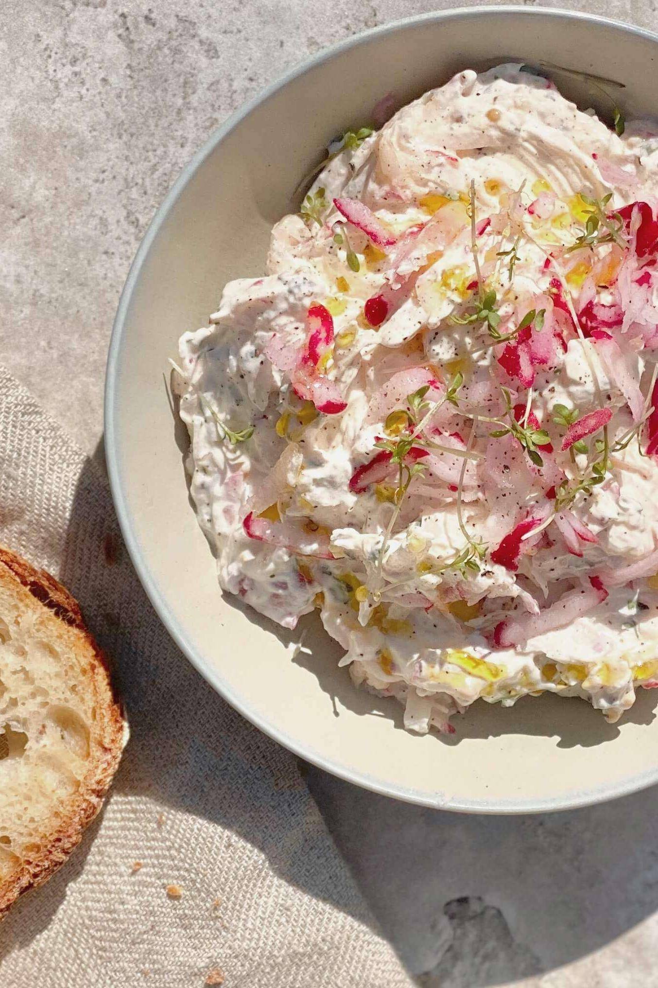 Radieschen-Kresse-Aufstrich Rezept | Happy Plates