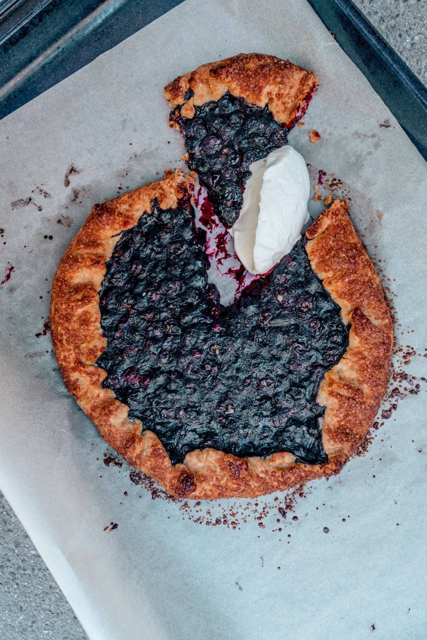Grannys Heidelbeertarte