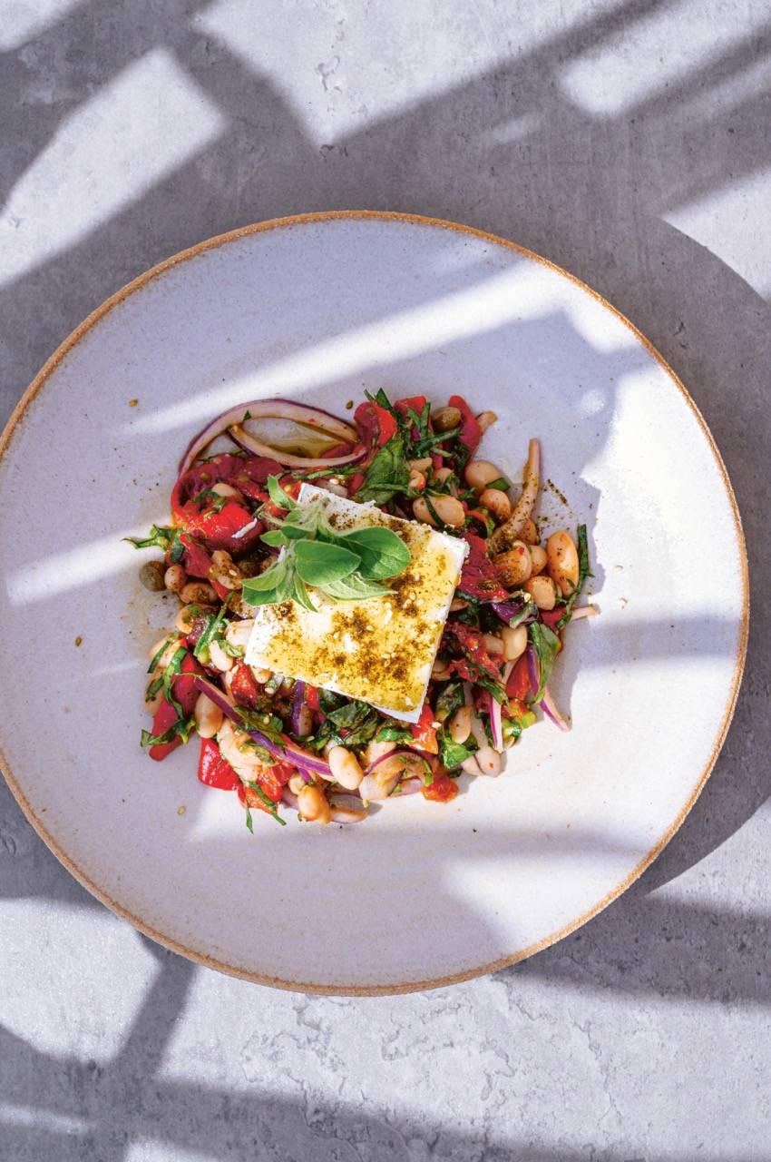 Mediterraner Fagioli-Salat