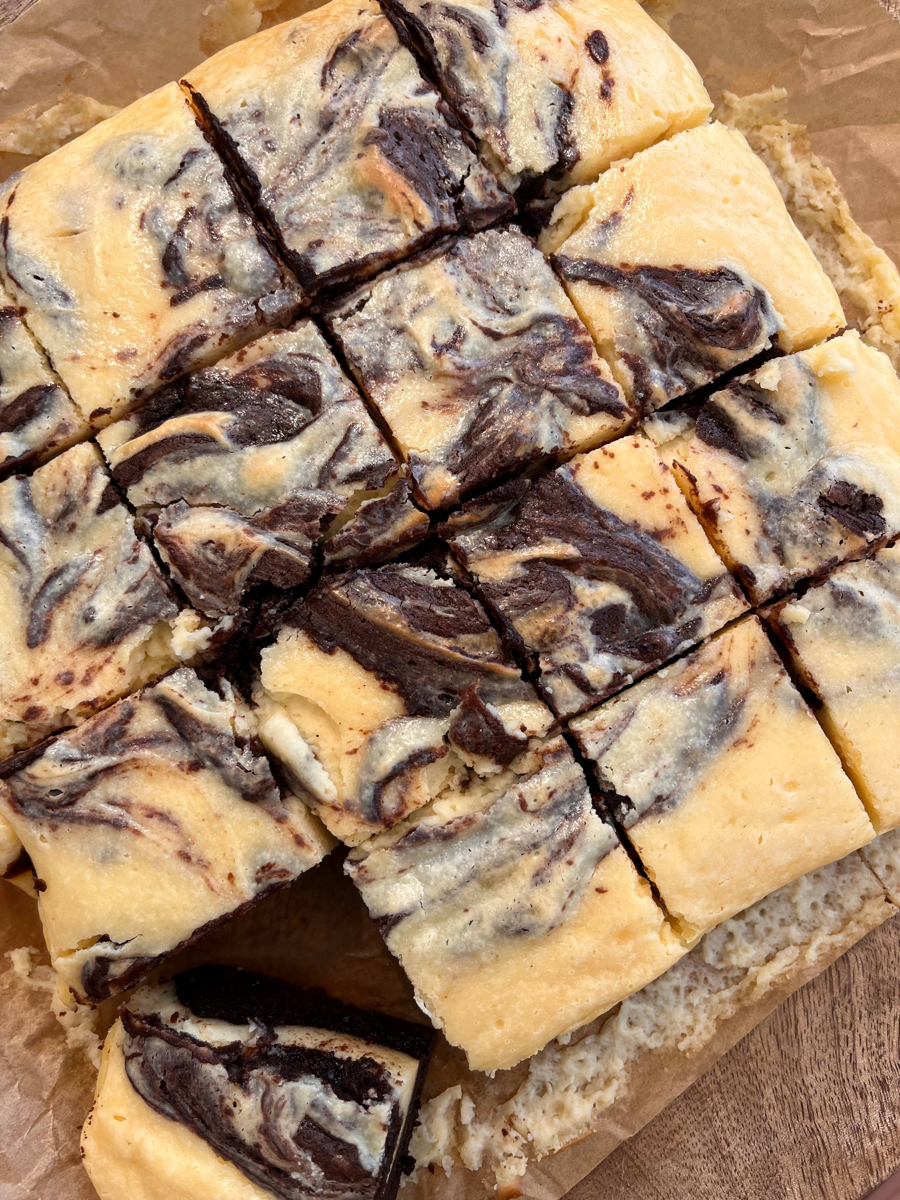 Cheesecake Brownies